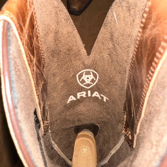 7B Ariat Heritage Western snip toe boot - Picture 7 of 8